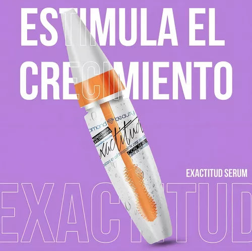 Exactitud™ Sérum de Pestañas | Crecimiento Natural y Volumen Intenso